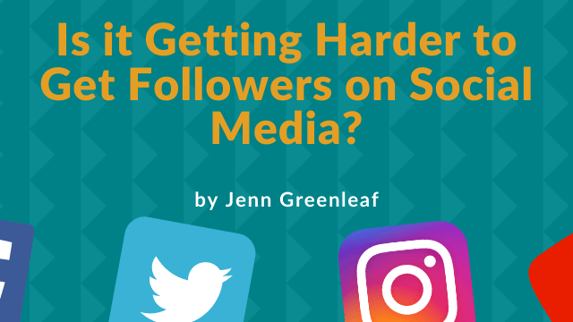 Is it Getting Harder to Get Followers on Social Media?