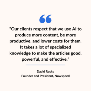 David Reske quote 2 AI-Driven Search