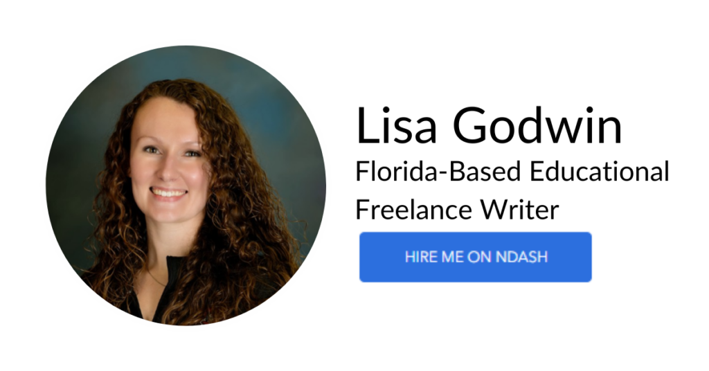 Lisa Godwin Writer Card