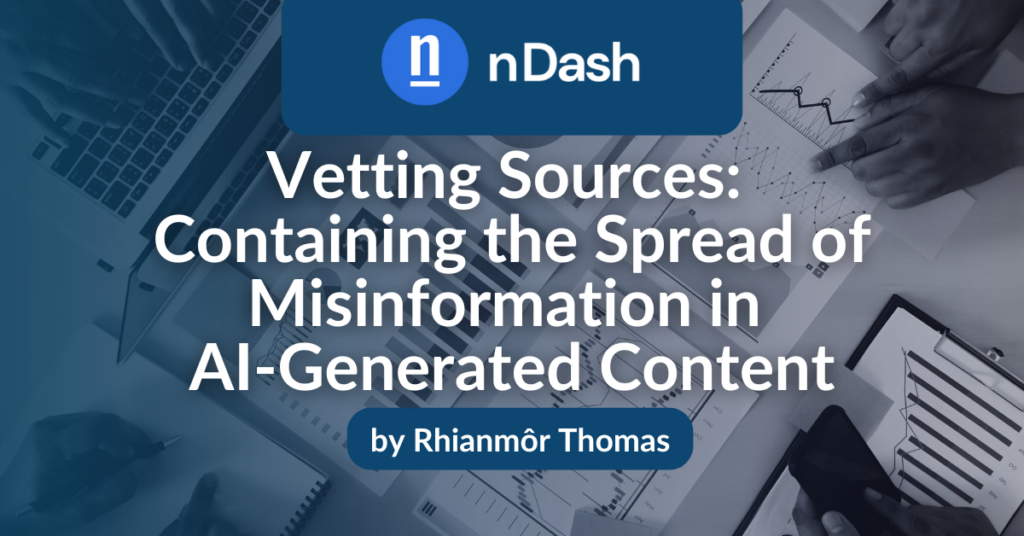 Vetting Sources Containing the Spread of Misinformation in AI-Generated Content